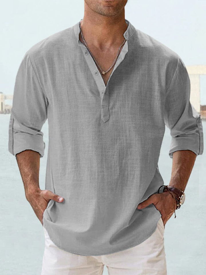 Camicia da uomo per vacanze e passeggiate estive