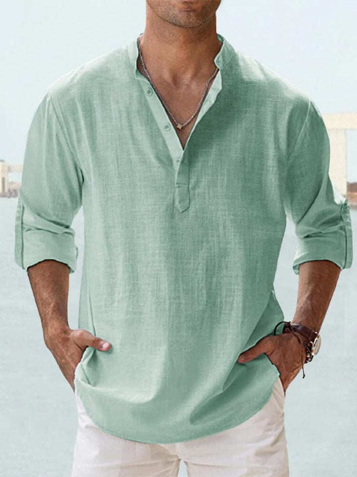 Camicia da uomo per vacanze e passeggiate estive