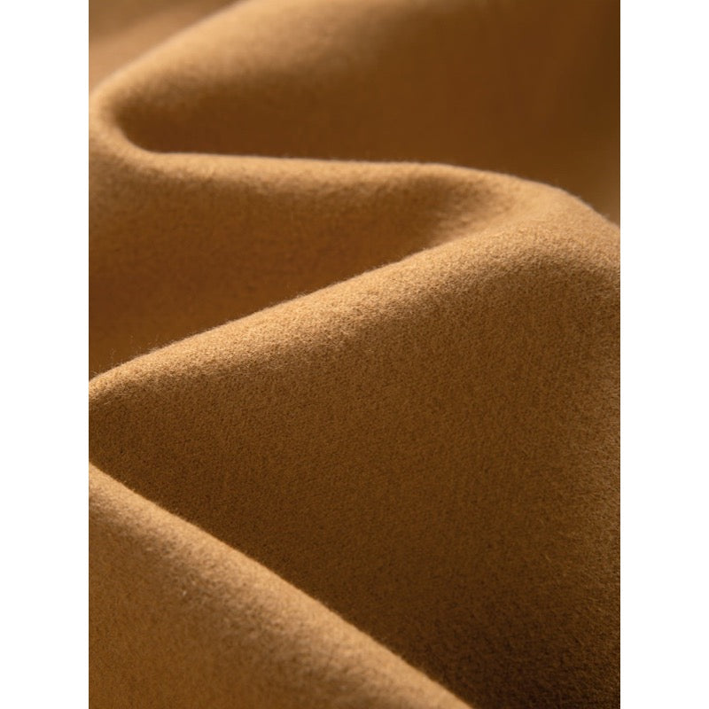 Cappotto lungo da uomo sartoriale con revers – dettaglio 6