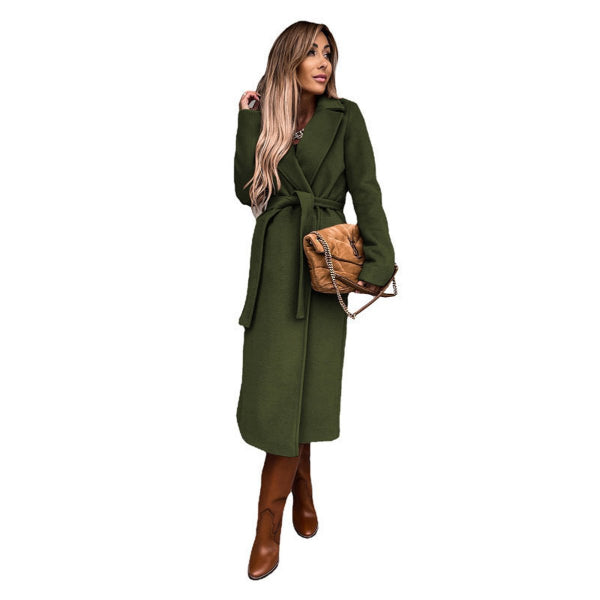 Cappotto Donna Lungo dalla Linea Elegante
