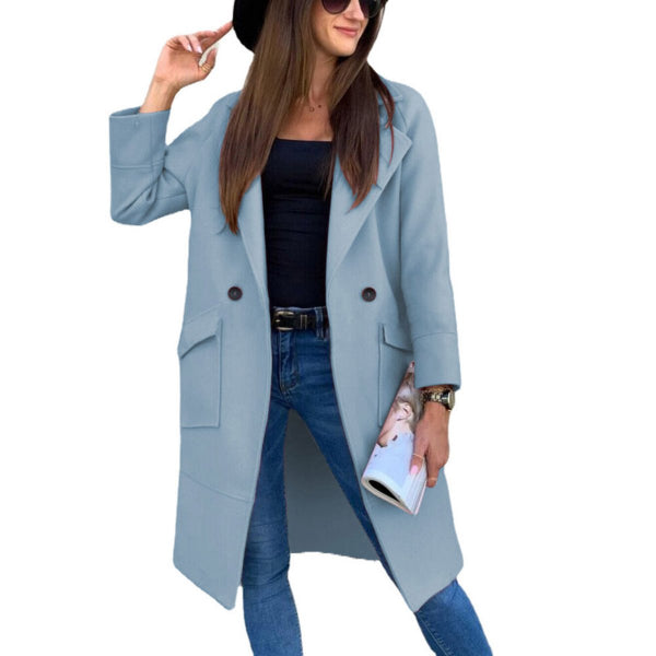 Cappotto Donna Lungo dalla Linea Raffinata