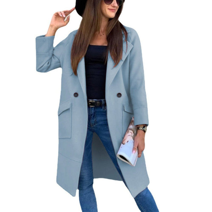 Cappotto Donna Lungo dalla Linea Raffinata