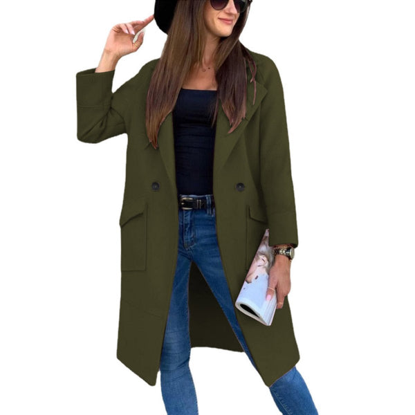 Cappotto Donna Lungo dalla Linea Raffinata