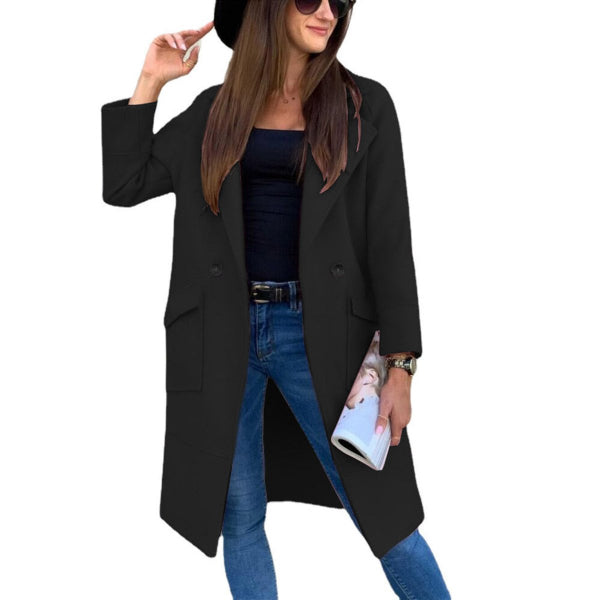 Cappotto Donna Lungo dalla Linea Raffinata