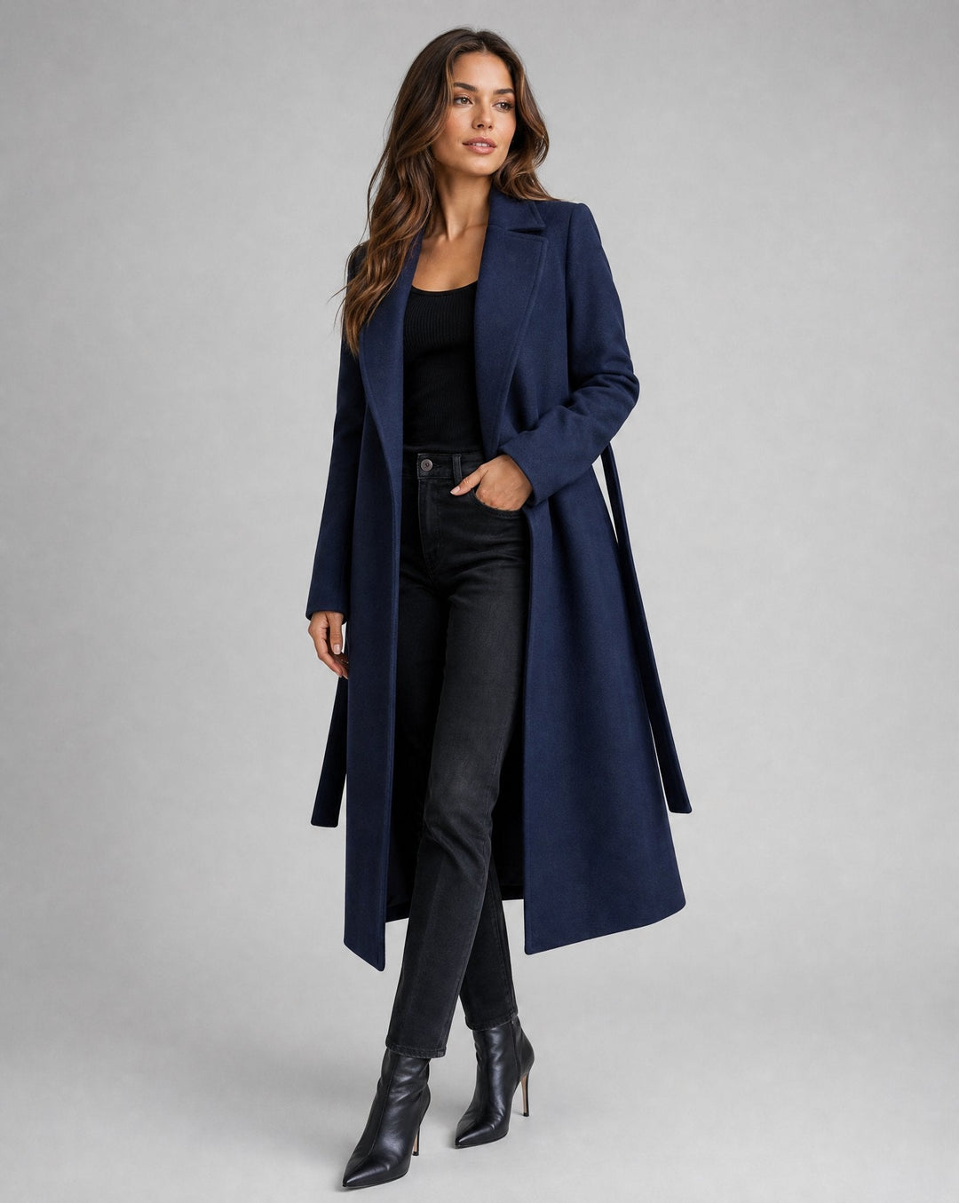 Cappotto Donna Lungo dallo Stile Elegante