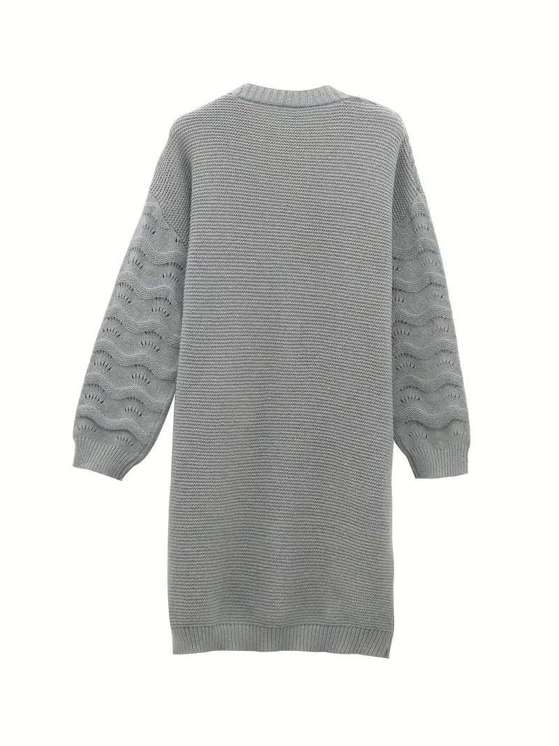 Cardigan Donna Lungo dallo Stile Raffinato