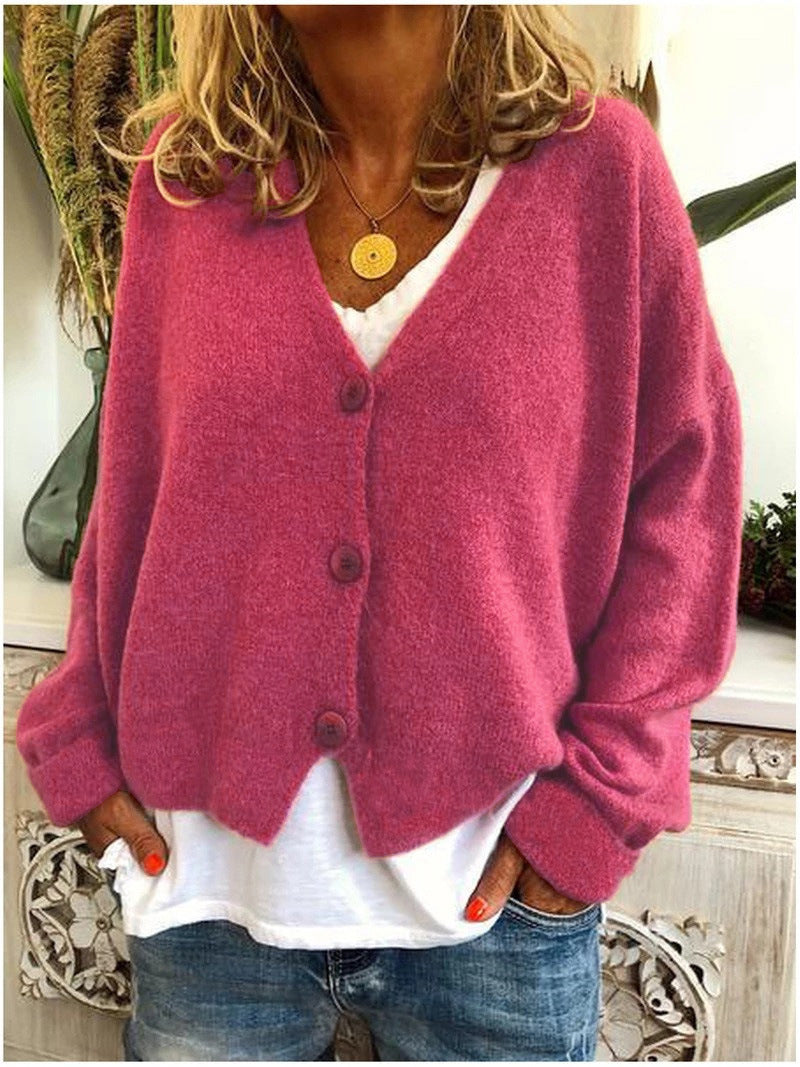 Cardigan Donna con Scollo a V