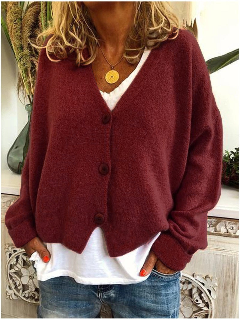 Cardigan Donna con Scollo a V
