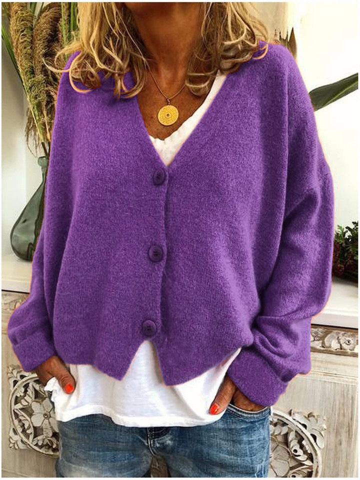 Cardigan Donna con Scollo a V