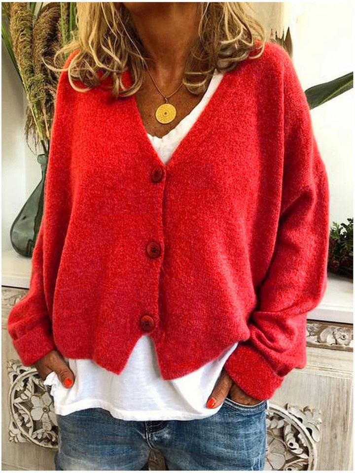 Cardigan Donna con Scollo a V
