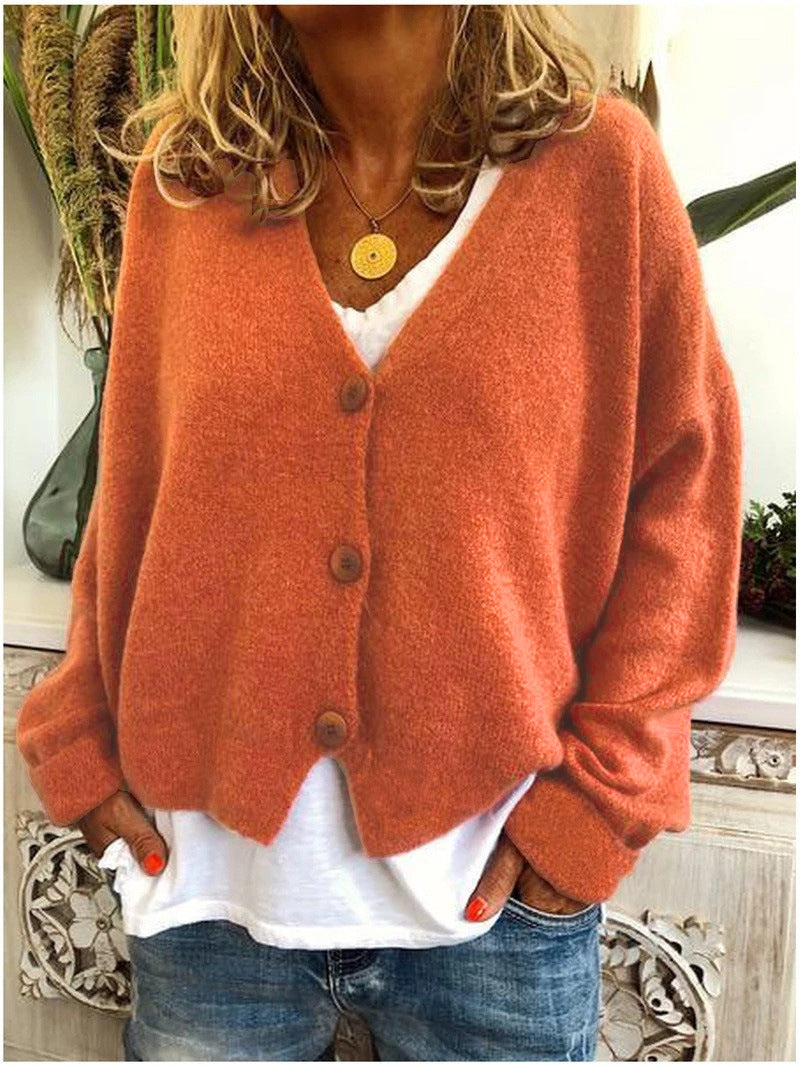 Cardigan Donna con Scollo a V