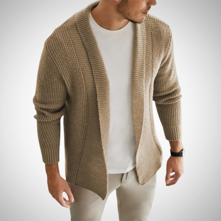 Cardigan Uomo Aperto per Giornate Fresche