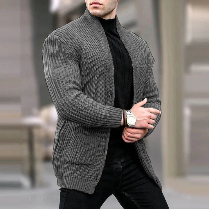 Cardigan Uomo Lavorato a Maglia