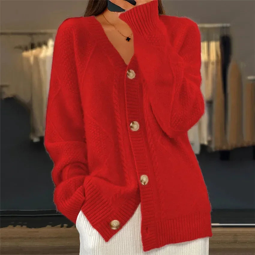 Cardigan da Donna per Stagione Fredda
