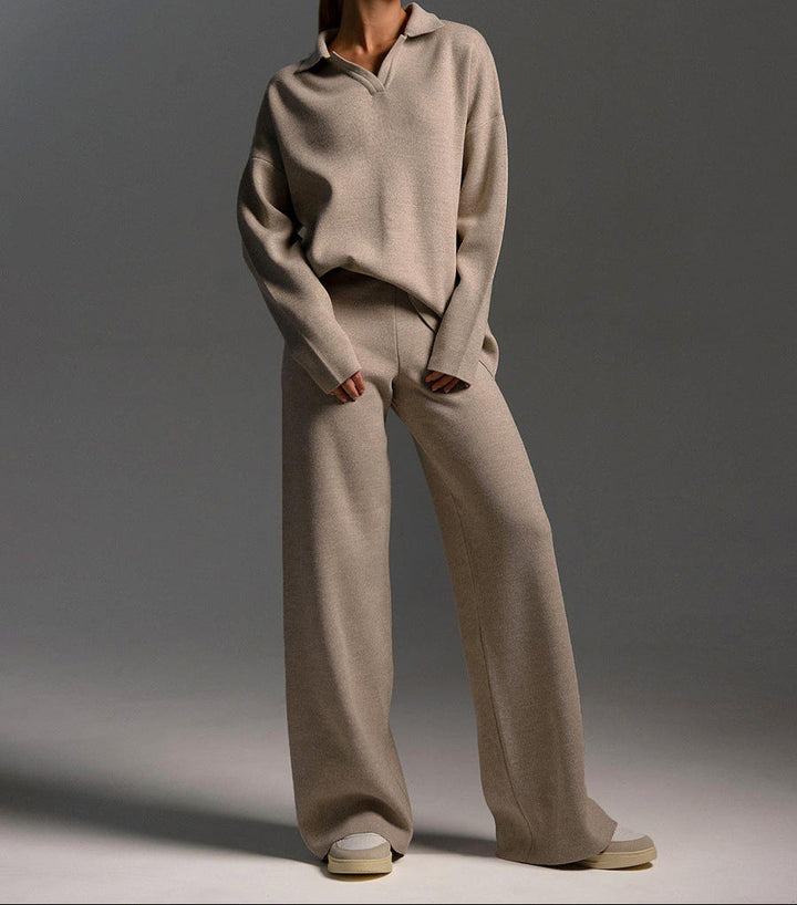 Completo Donna con Felpa e Pantaloni Ampi
