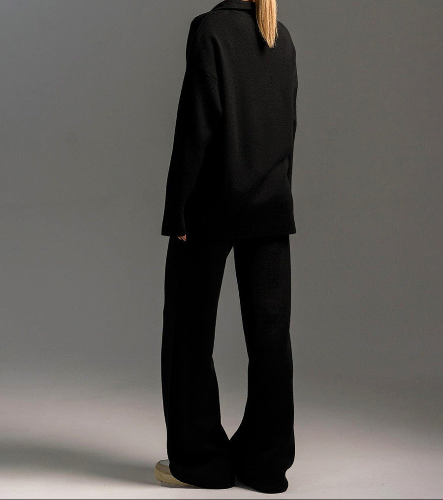 Completo Donna con Felpa e Pantaloni Ampi