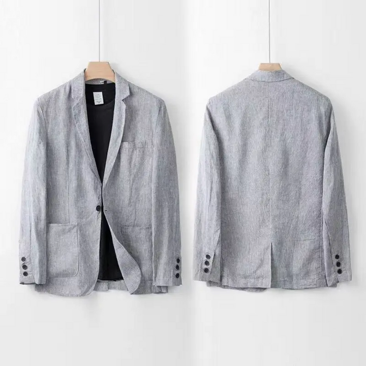 Grigio completo uomo blazer e pantaloni – vista 2