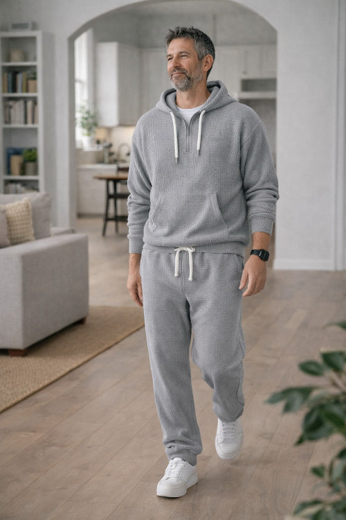 Completo Uomo con Felpa e Pantaloni