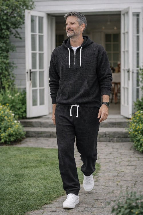 Completo Uomo con Felpa e Pantaloni