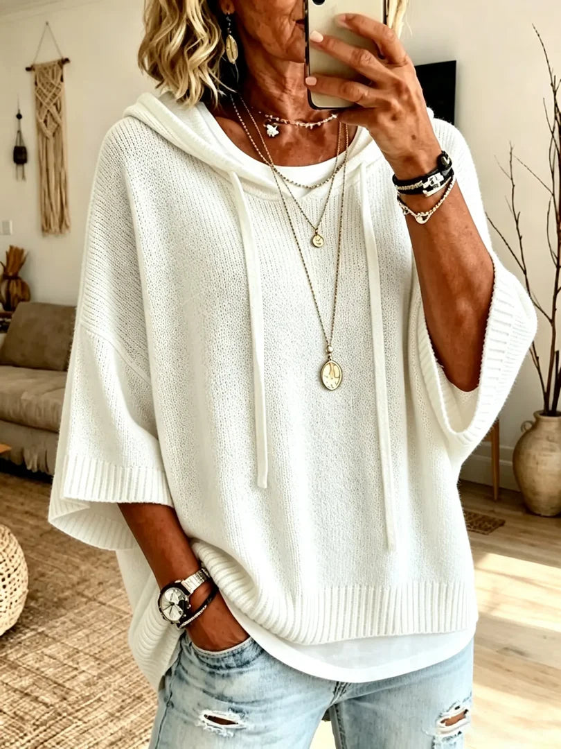 Oversize-Strickhoodie für Damen für kühle Tage