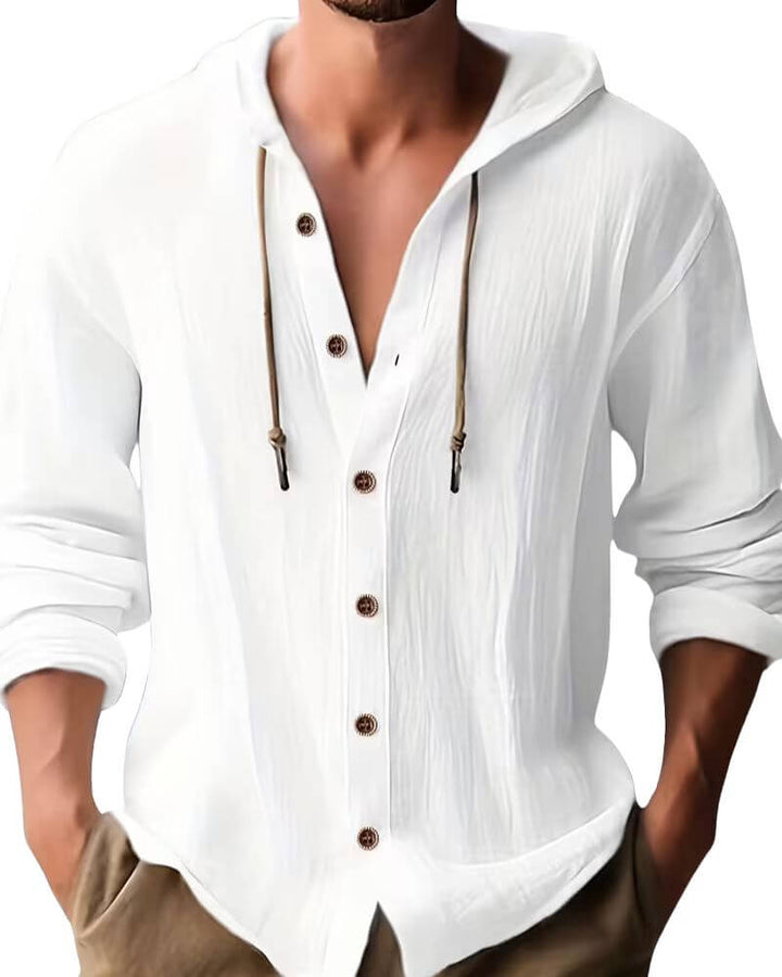 Felpa Uomo con Cappuccio dalla Linea Quotidiana