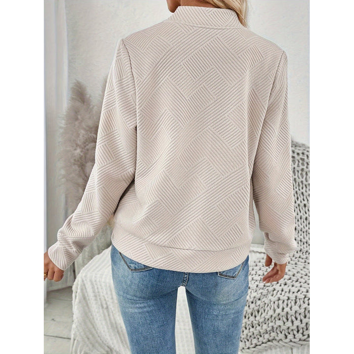 Giacca bomber da donna cachi – vista posteriore
