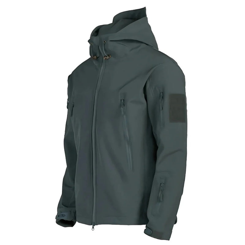 Giacca softshell da uomo con cappuccio – dettaglio 5