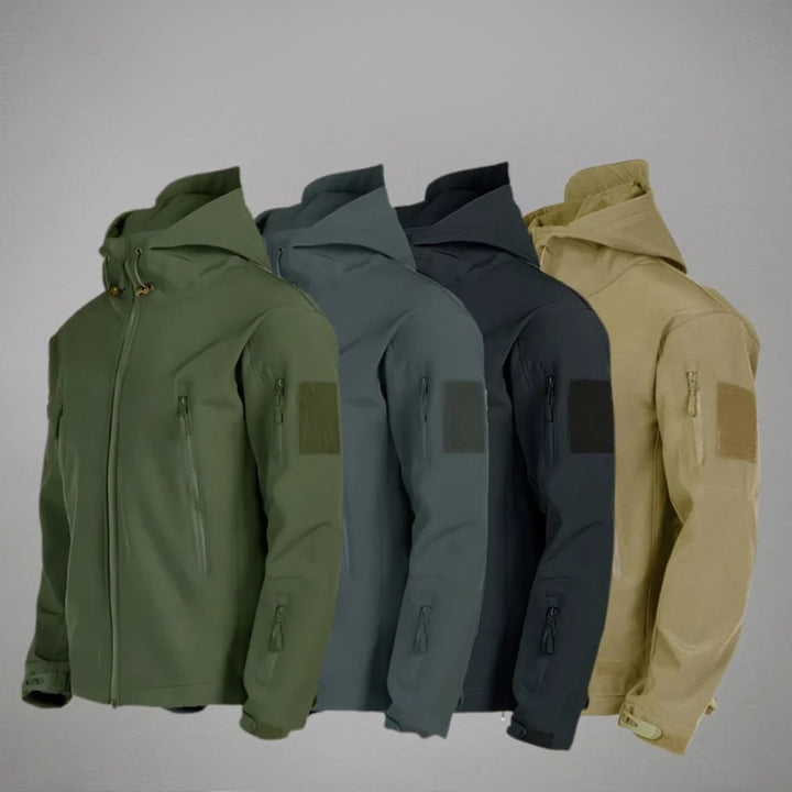 Giacca softshell da uomo con cappuccio – dettaglio 6