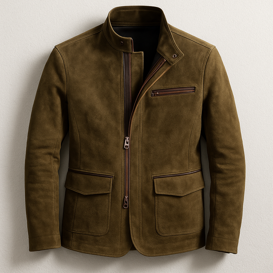 Strukturierte Herrenjacke für einen modernen Alltagsstil