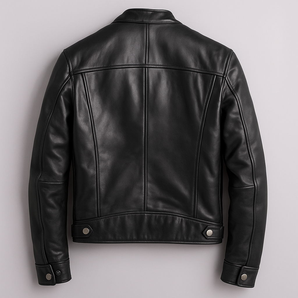 Giacca Uomo in Stile Biker