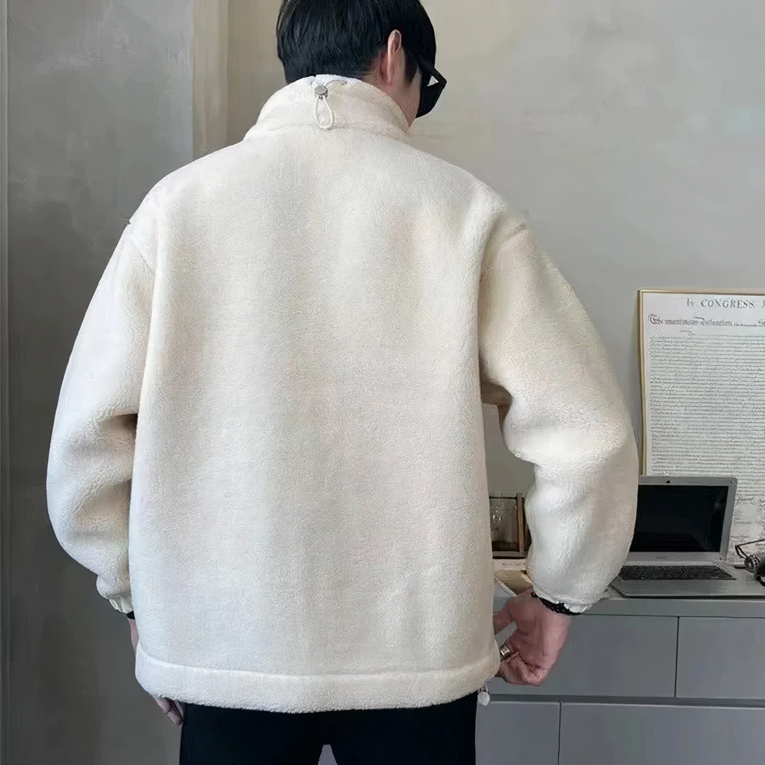 Giacca da Uomo con Collo Alto Invernale