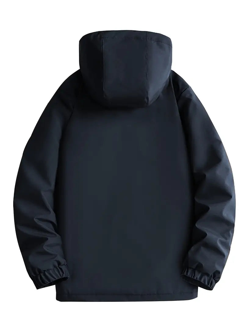 Giacca da uomo con cappuccio per tempo libero e inverno