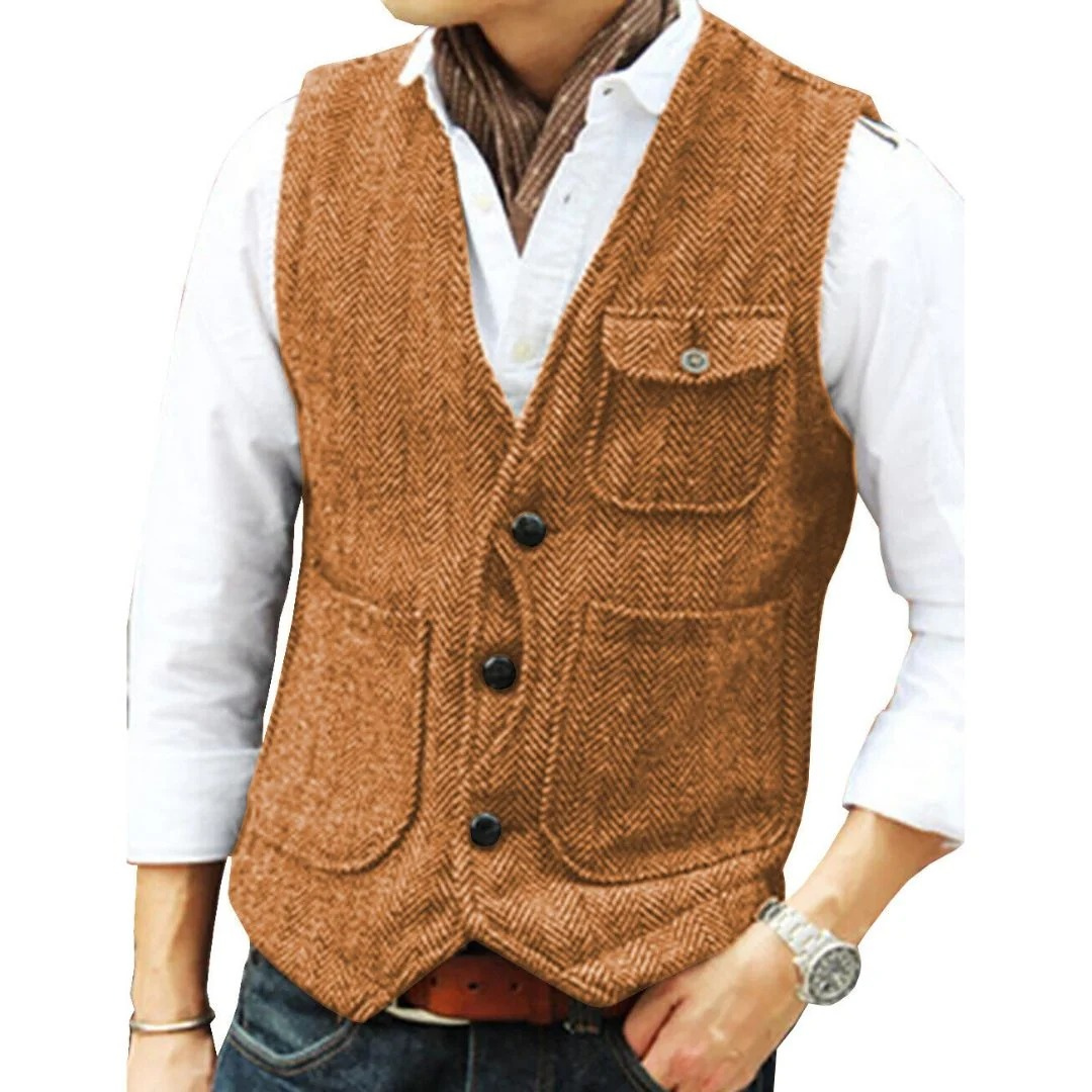 Gilet Uomo dalla Linea Classica