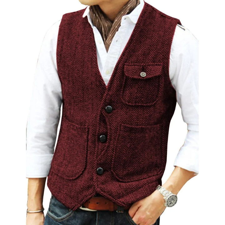 Gilet Uomo dalla Linea Classica