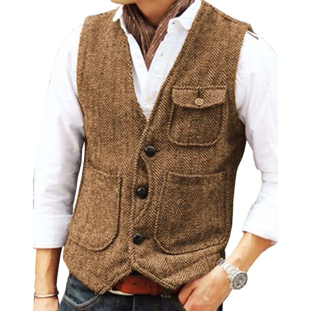 Gilet Uomo dalla Linea Classica