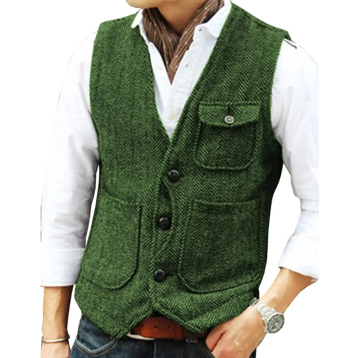 Gilet Uomo dalla Linea Classica