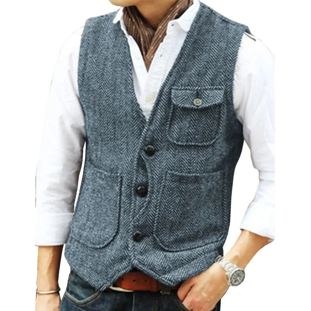 Gilet Uomo dalla Linea Classica