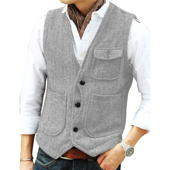 Gilet Uomo dalla Linea Classica
