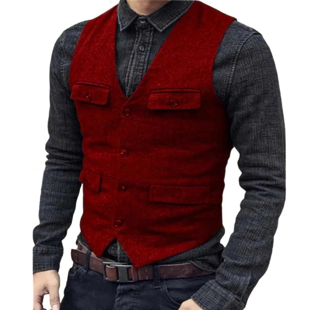 Gilet Uomo dalla Linea Tradizionale