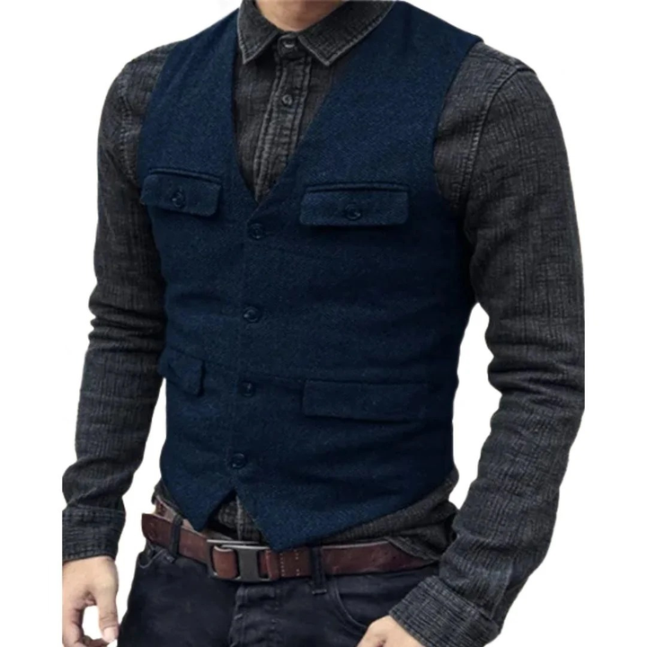 Gilet Uomo dalla Linea Tradizionale