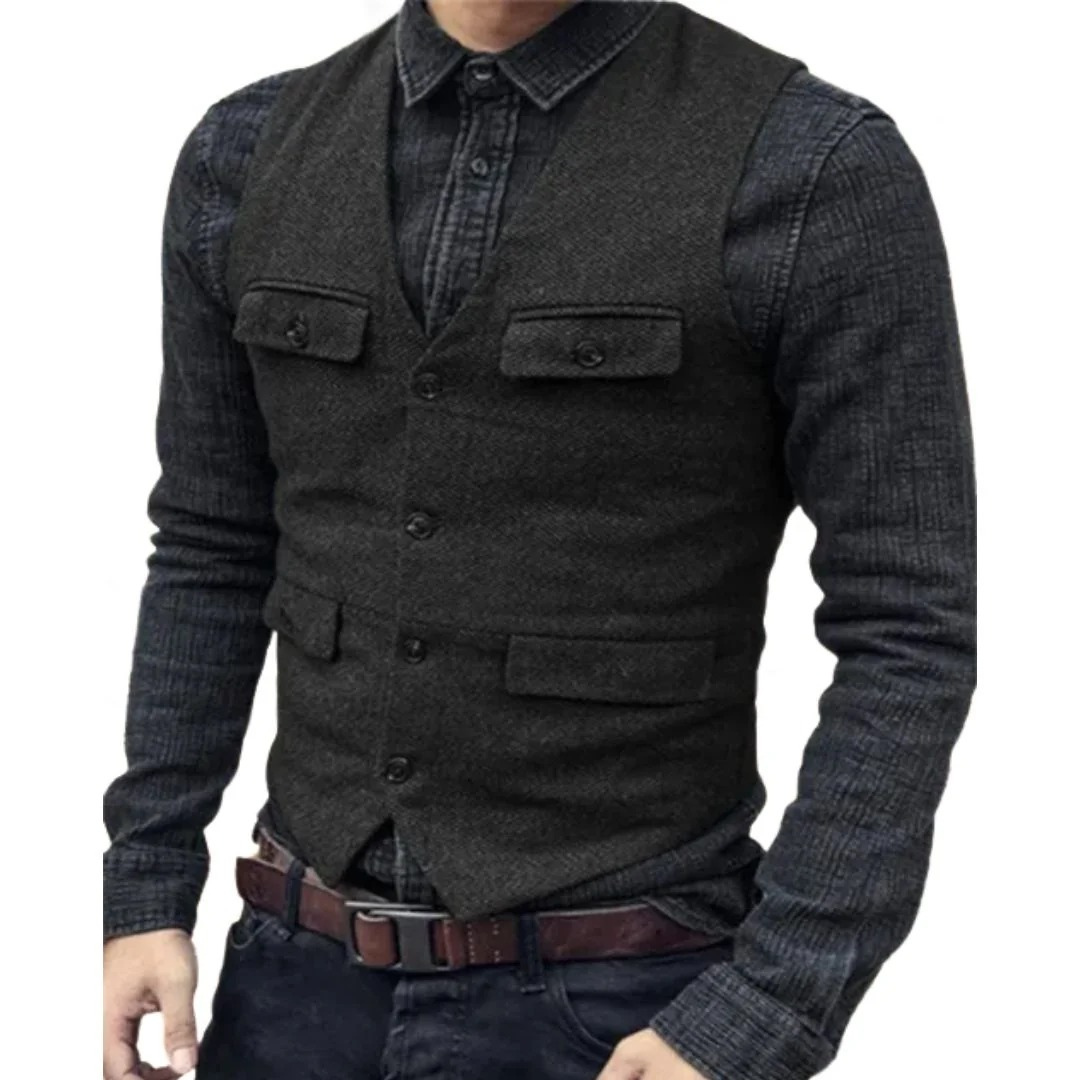 Gilet Uomo dalla Linea Tradizionale