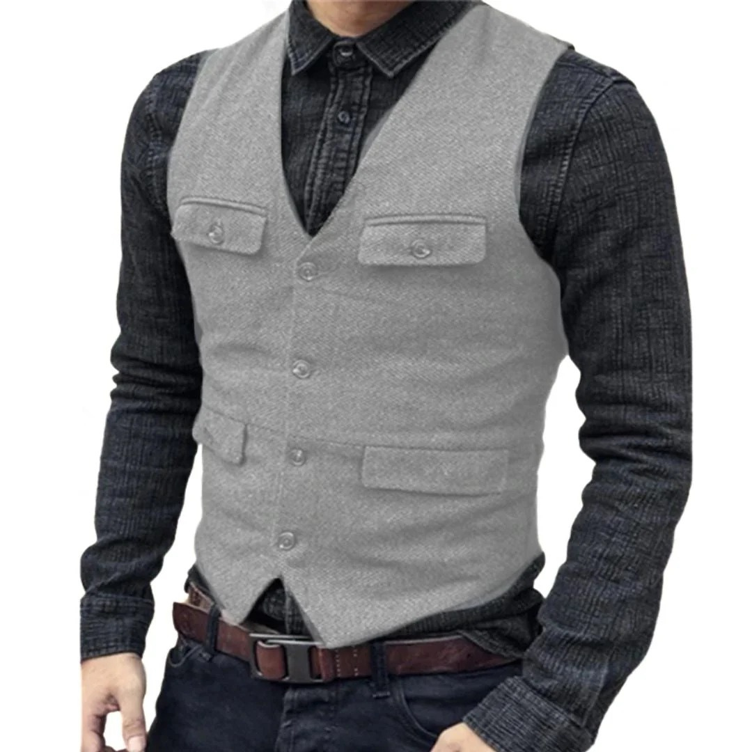 Gilet Uomo dalla Linea Tradizionale