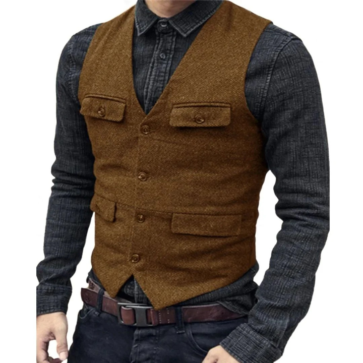 Gilet Uomo dalla Linea Tradizionale