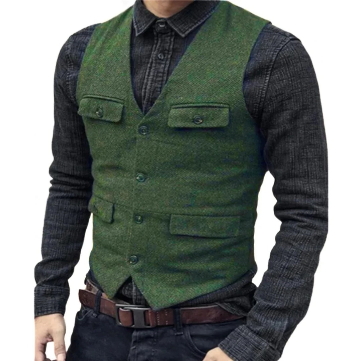 Gilet Uomo dalla Linea Tradizionale