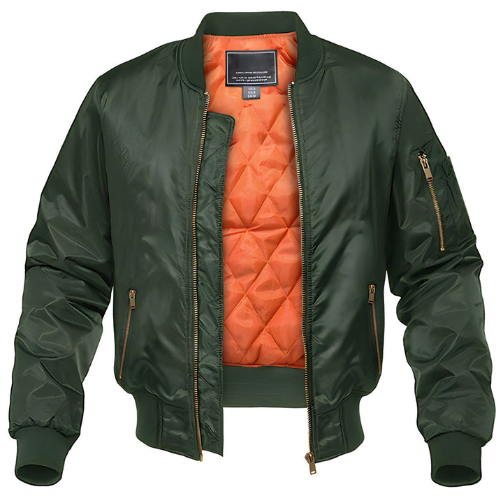 Giubbotto da Uomo Stile Bomber 