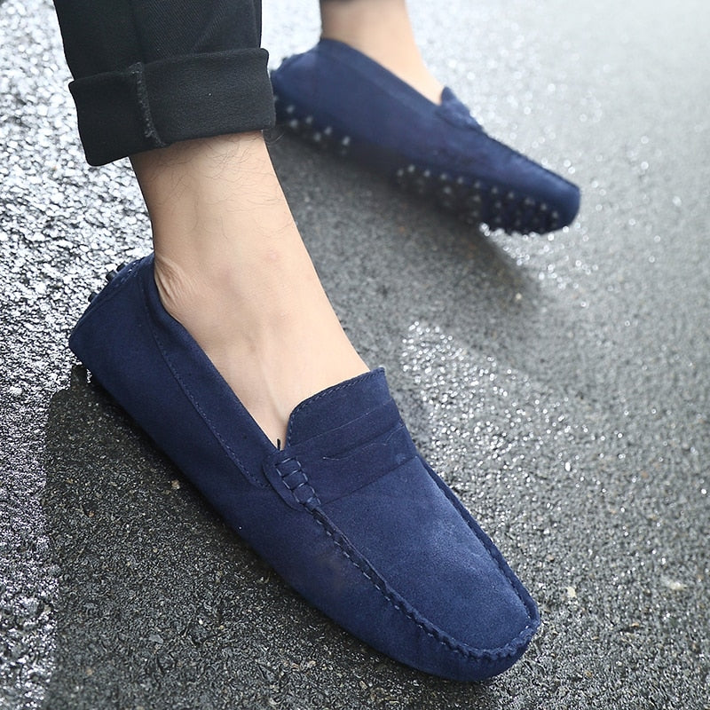 Mocassini casual da uomo in stile slip-on per uso quotidiano