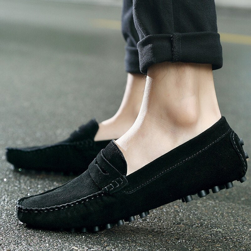 Mocassini casual da uomo in stile slip-on per uso quotidiano