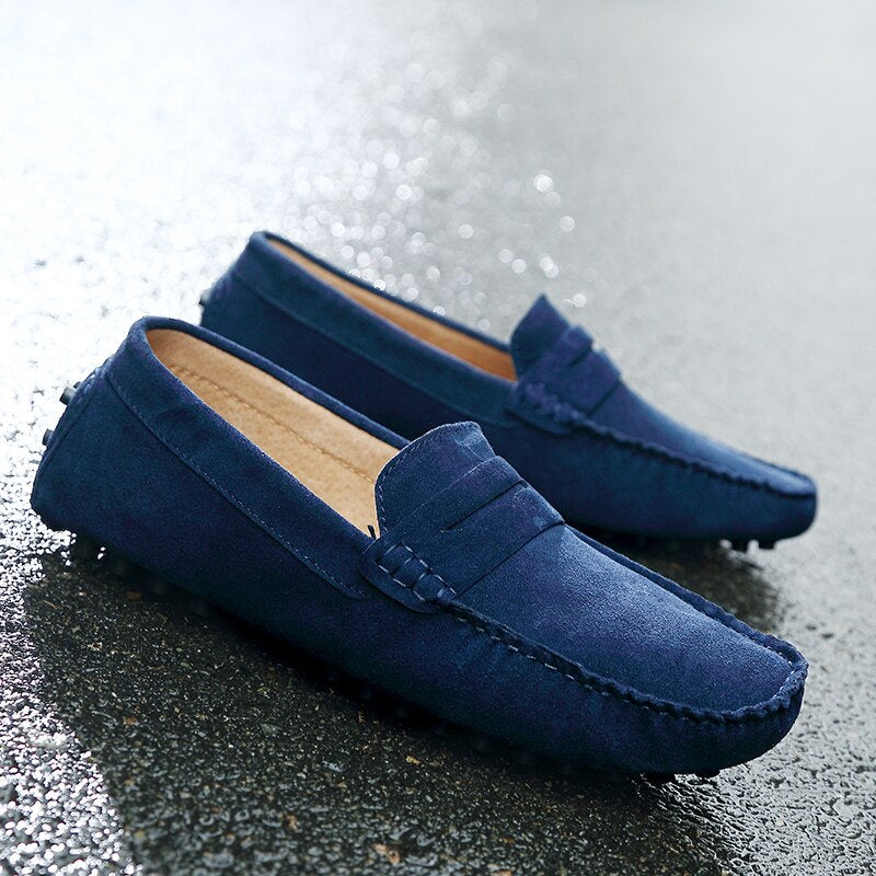 Mocassini casual da uomo in stile slip-on per uso quotidiano