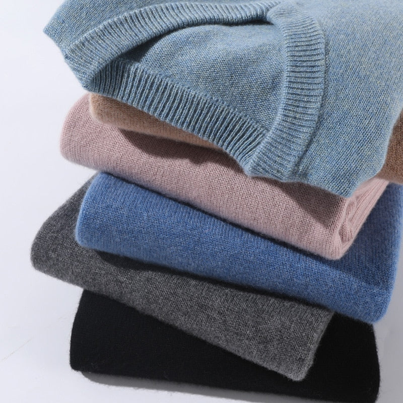 Maglione da uomo con scollo a V per uso quotidiano