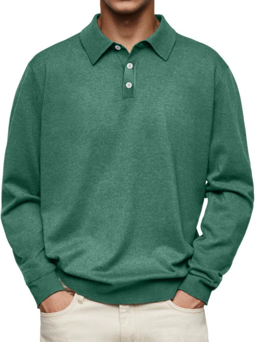 Maglia Polo Uomo a Collo Classico Quotidiano